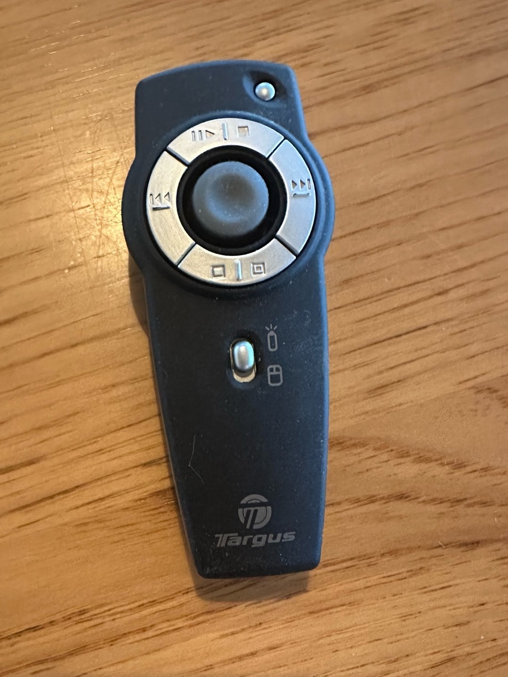 Targus Black Presenter Remote with Silver Control Ring